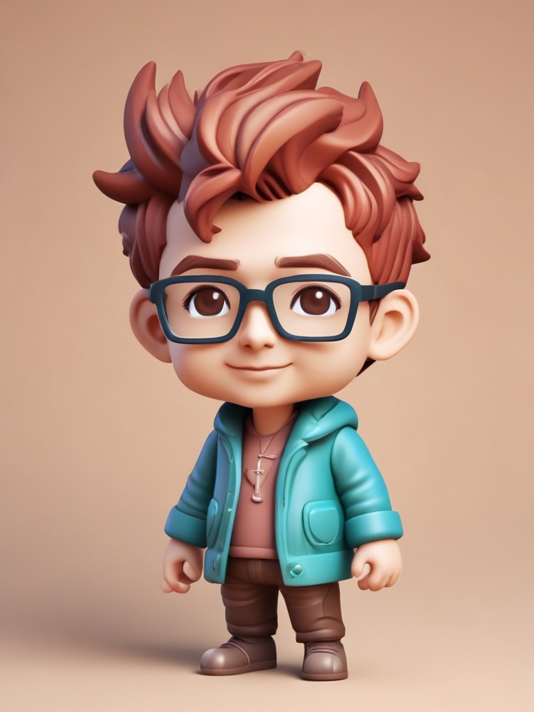 AI Headshot: Solo, popmart Blind Box Adorable 3D Character, {prompt}, solo, beautiful, detailed, 3D render, adorable character, 3D art