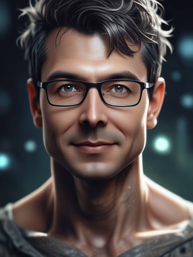 AI Headshot: Closeup portrait of {prompt} as a zombie, decaying skin and clothing, dark and eerie, highly detailed, photorealistic, 8k, ultra realistic, horror style, art by greg rutkowski, charlie bowater, and magali villeneuve